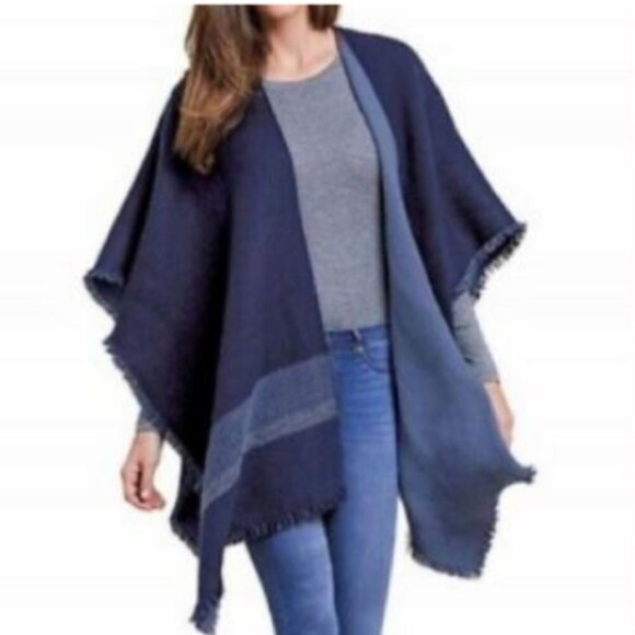 NWT Woolrich Reversible Blanket Wrap - Picture 1 of 3